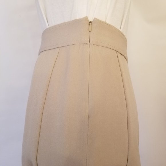 ✅#908STONE NWT mac & jac mermaid beige stretch skirt, sz. 4. - Picture 11 of 16